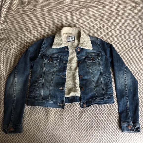 Heritage 1981 Jackets & Blazers - H81 Sherpa-Lined Denim Jacket